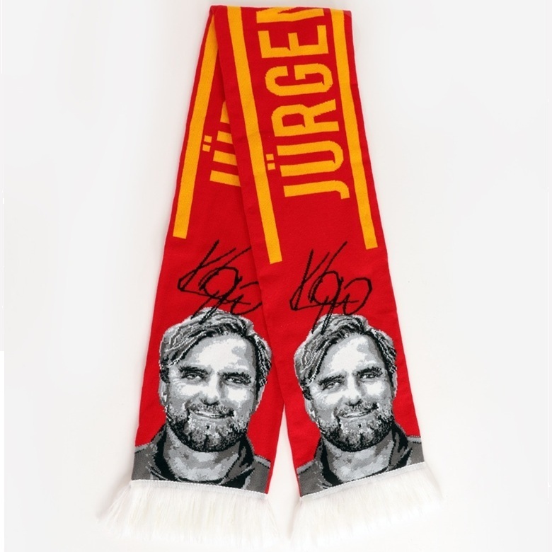 利物浦領隊高普KLOPP頸巾 (無眼鏡)