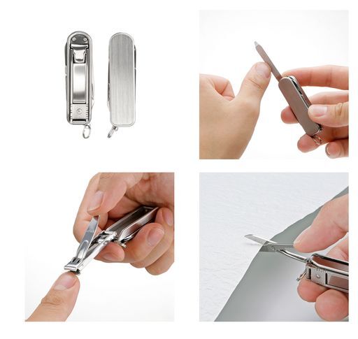 Green Bell 不鏽鋼便攜式多功能指甲刀 GT-108 (H6 KA740)