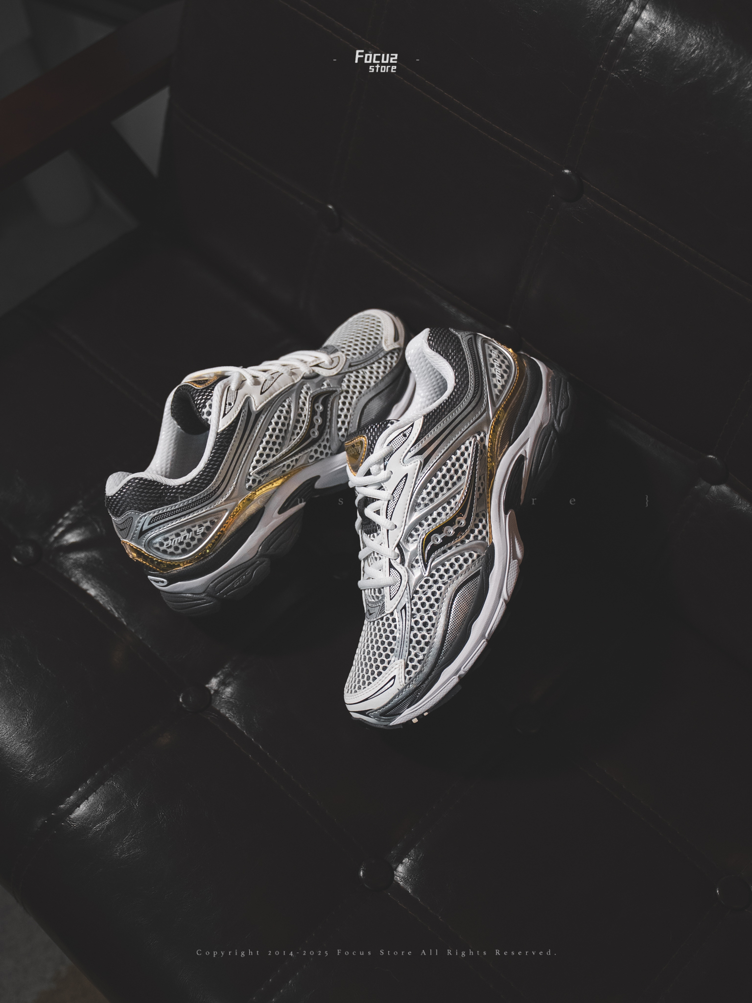 【Focus Store】現貨秒發 Saucony Progrid Omni9 "Silver Gold" 銀金 S70739-9