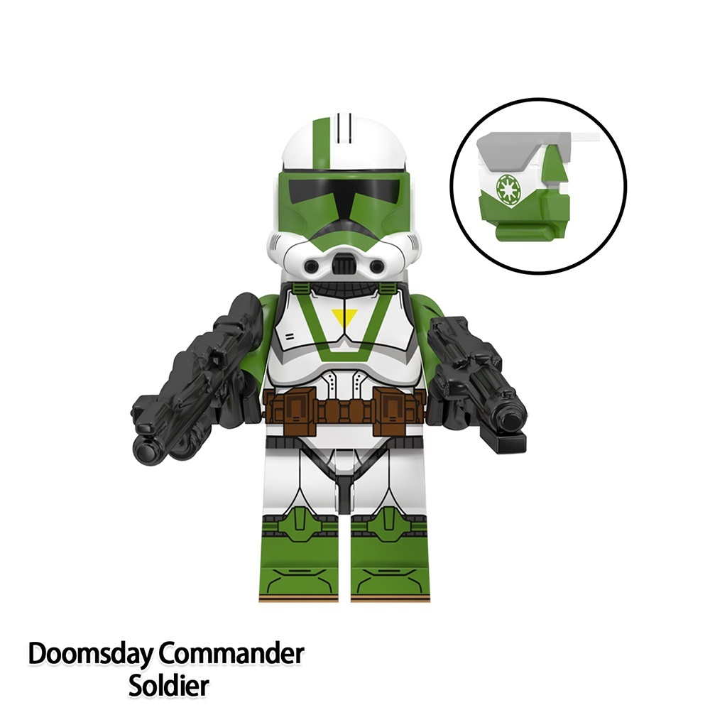 Star Wars Doomsday Commander Soldier Custom Minifigures Minifigs Fit Lego WM6125 WM2235