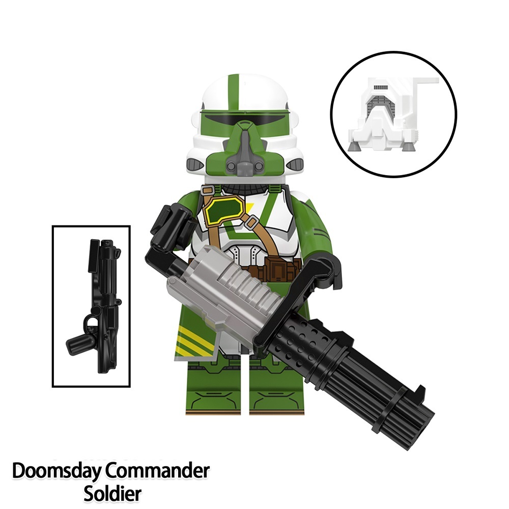 Star Wars Doomsday Commander Soldier Custom Minifigures Minifigs Fit Lego WM6125 WM2236