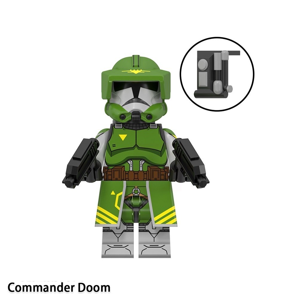Star Wars Commander Doom Custom Minifigures Minifigs Fit Lego WM6125 WM2237