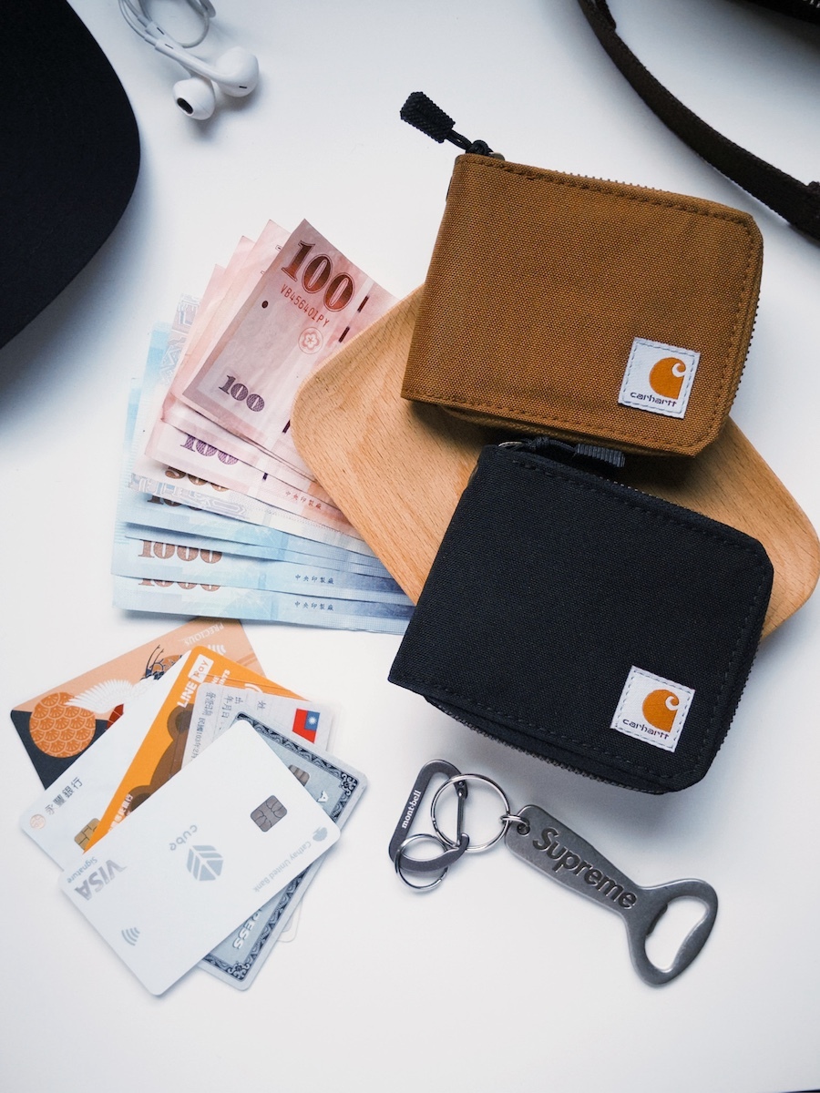 🇺🇸 CARHARTT CORDURA® 拉鏈短夾