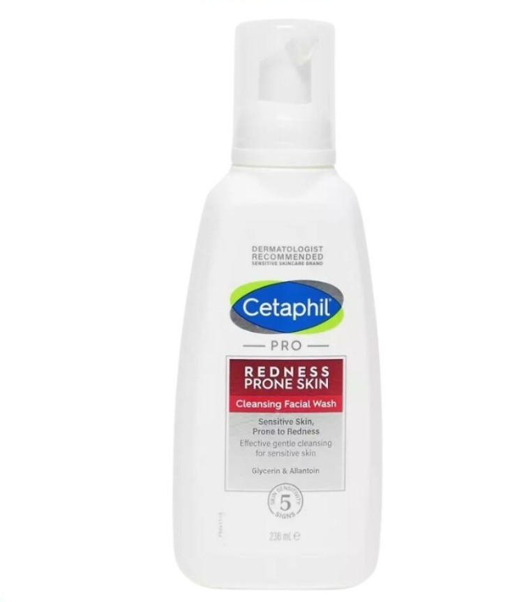 Cetaphil 舒特膚｜PRO Redness Prone Skin 泛紅發紅舒緩 肌膚溫和清潔洗面乳 (236ml)【英國進口】Cetaphil洗面乳潔面乳 適用於敏感性肌膚 (H6 KA750)
