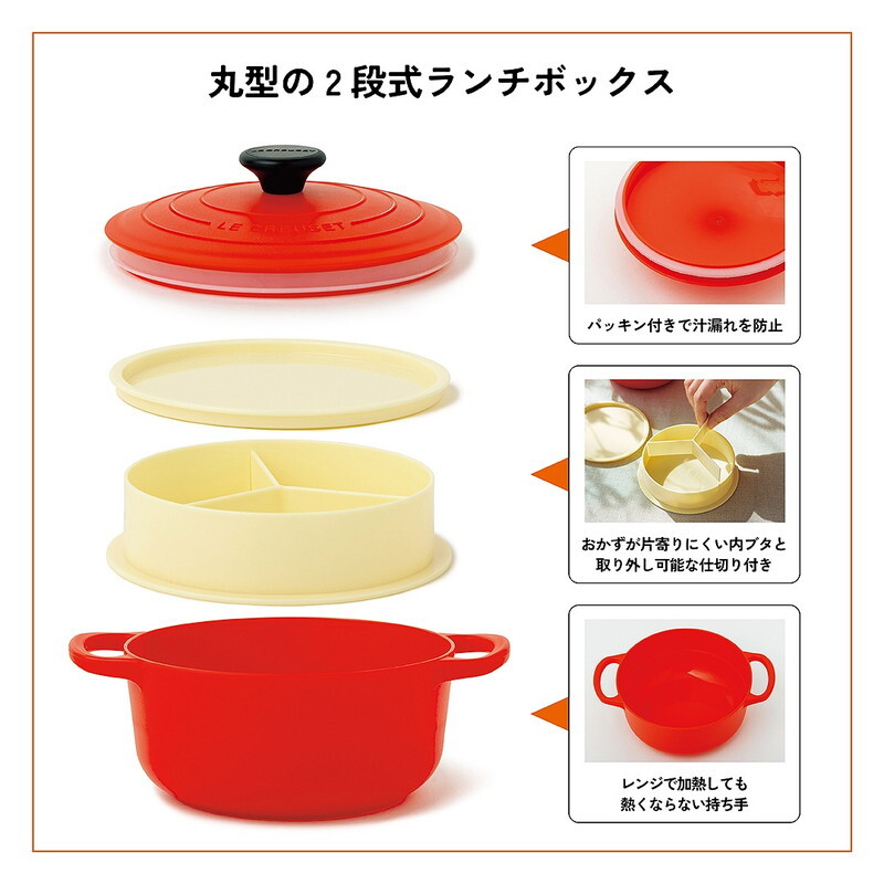 LE CREUSET lunch Box 飯盒/午餐盒 (H6 KA754)