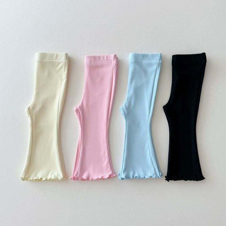 韓版夏季必備四色喇叭褲