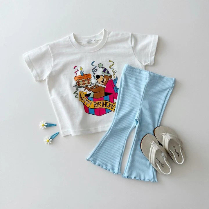 韓版夏季必備四色喇叭褲