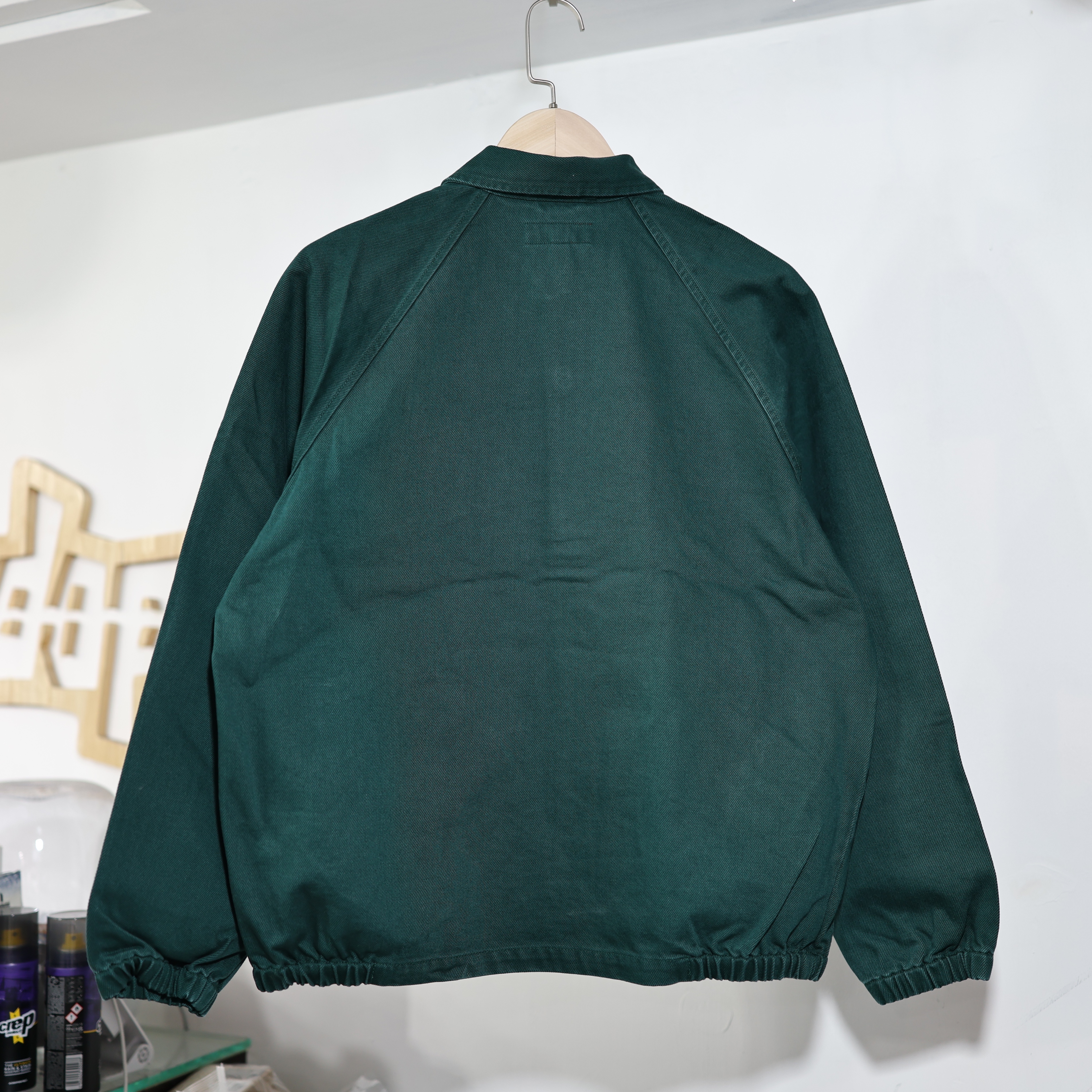 SUPREME SS25 ARC DENIM COACHES JACKET GREEN