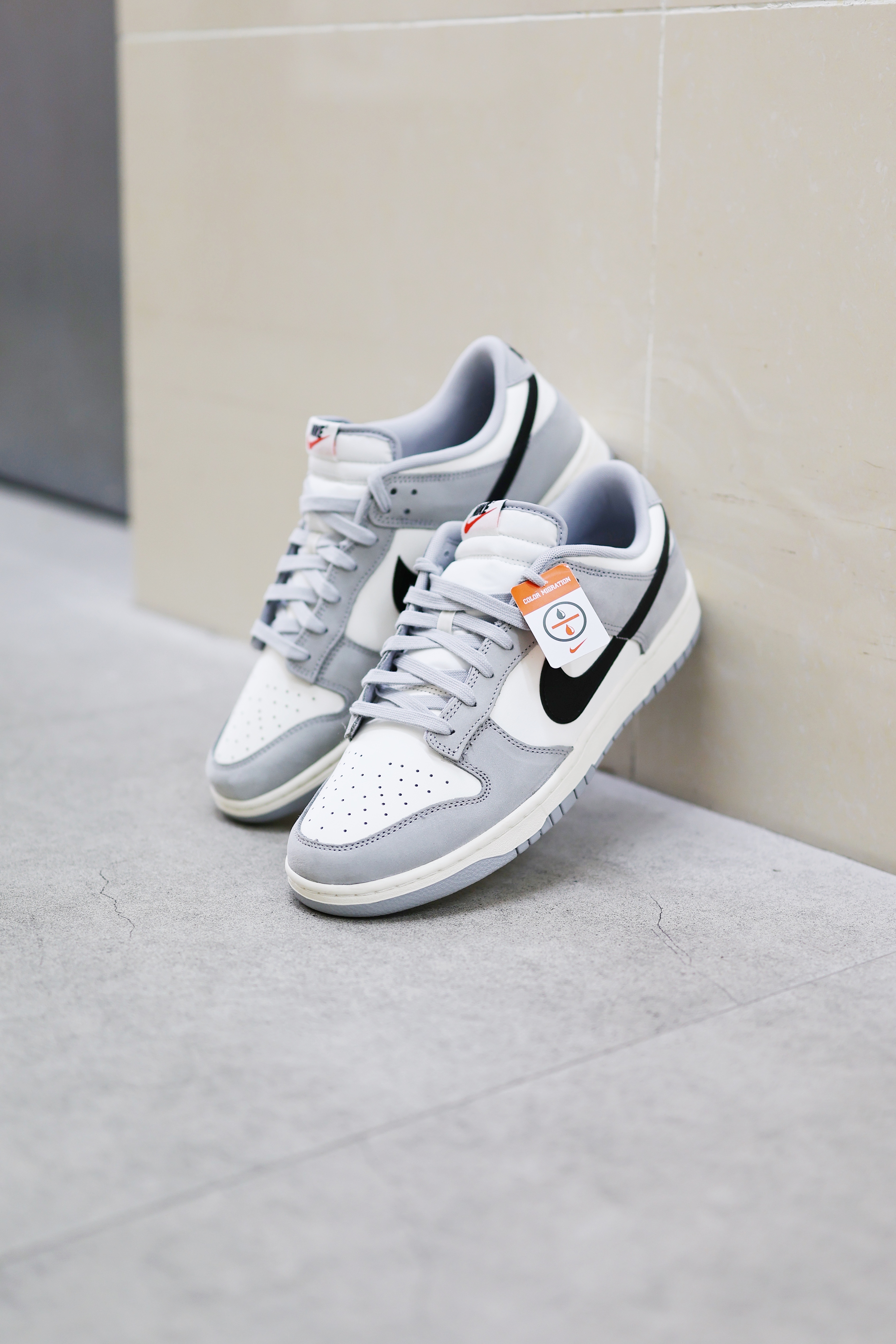 Nike Dunk Low Smoke Grey 麂皮煙灰灰黑灰白 IB3079-101