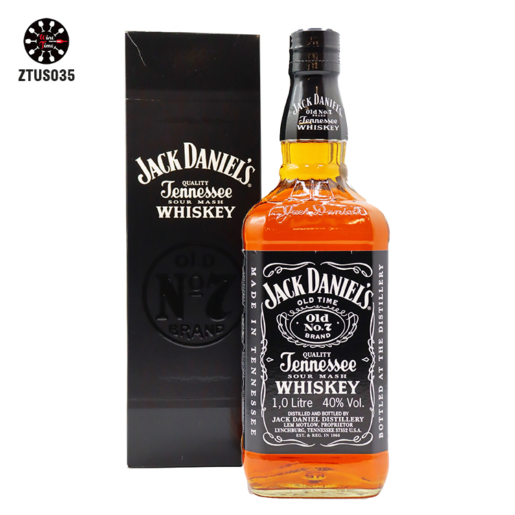 Jack Daniel's Old No.7 Tennessee Whiskey(黑色盒裝) 1000ml