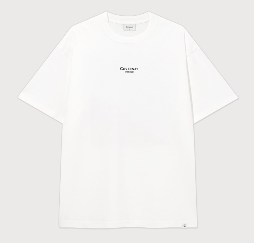 COVERNAT Sand & Wave T-shirt White  JUN25