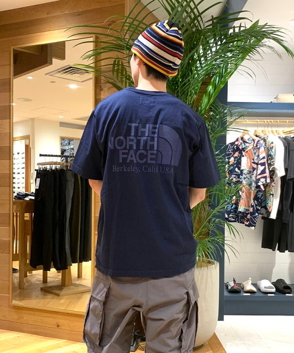日本 Beams x TNF Purple label   別注 7oz LOGO短袖