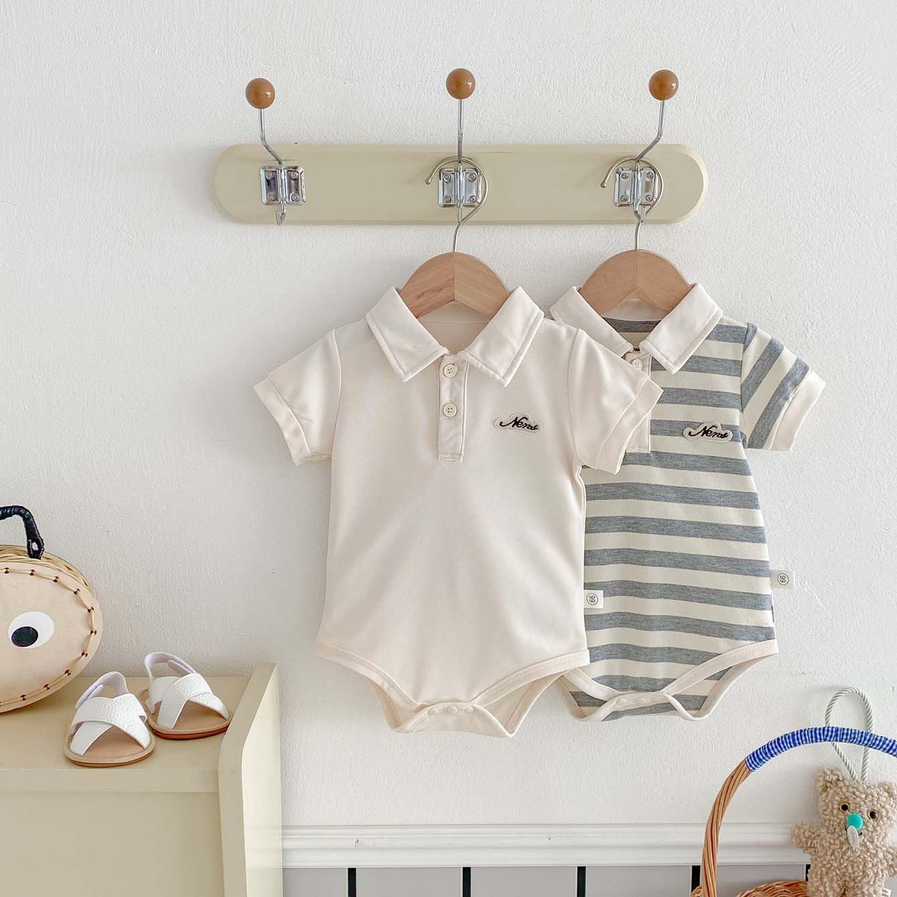 POLO衫短袖包屁衣