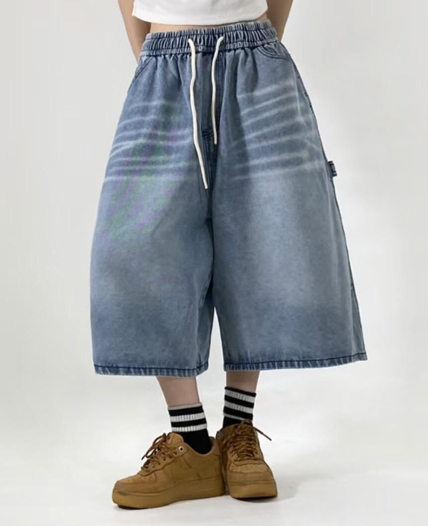 洗水牛仔短褲 P3119