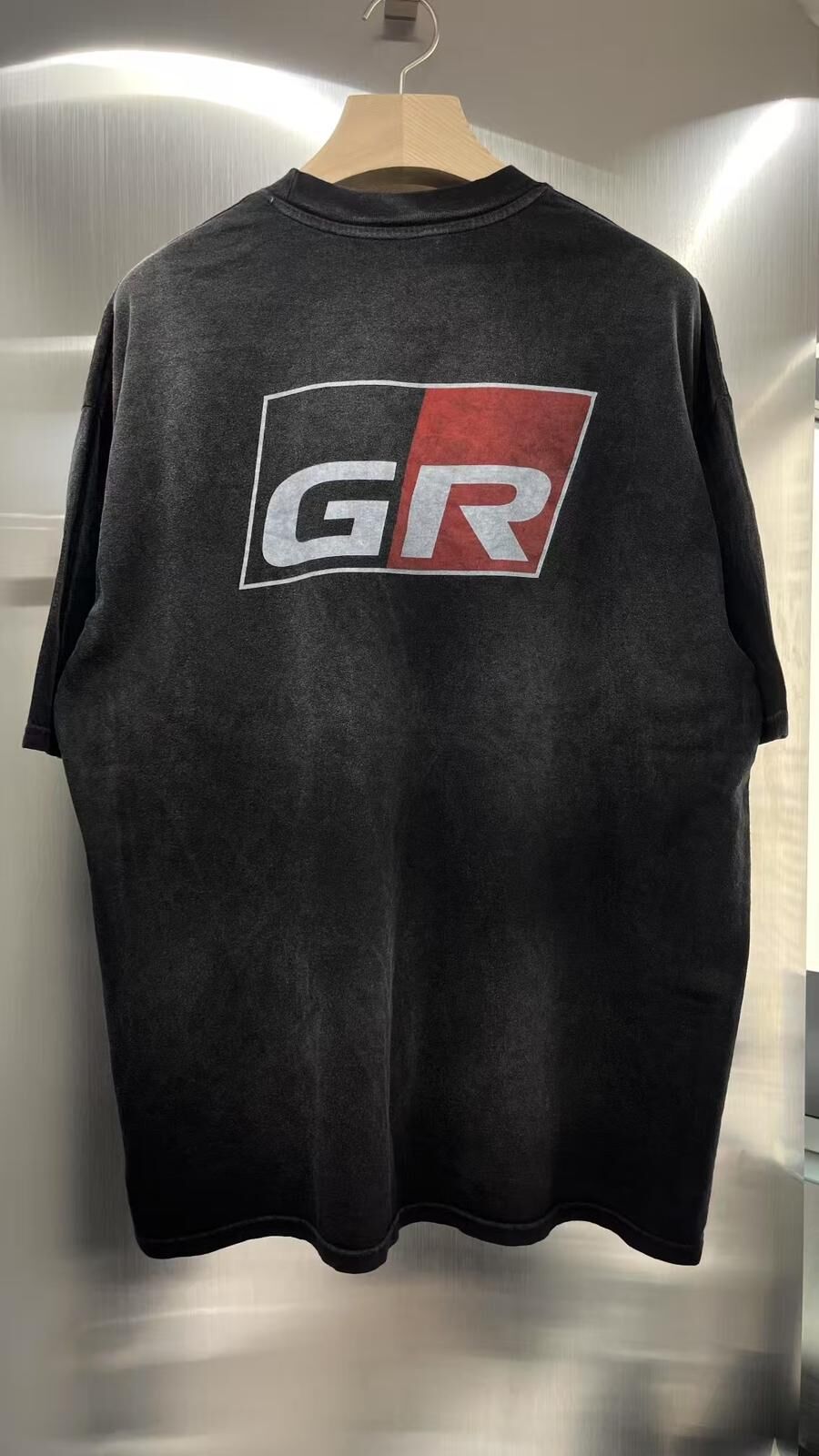 洗水英文字圖案短袖Tee T5732