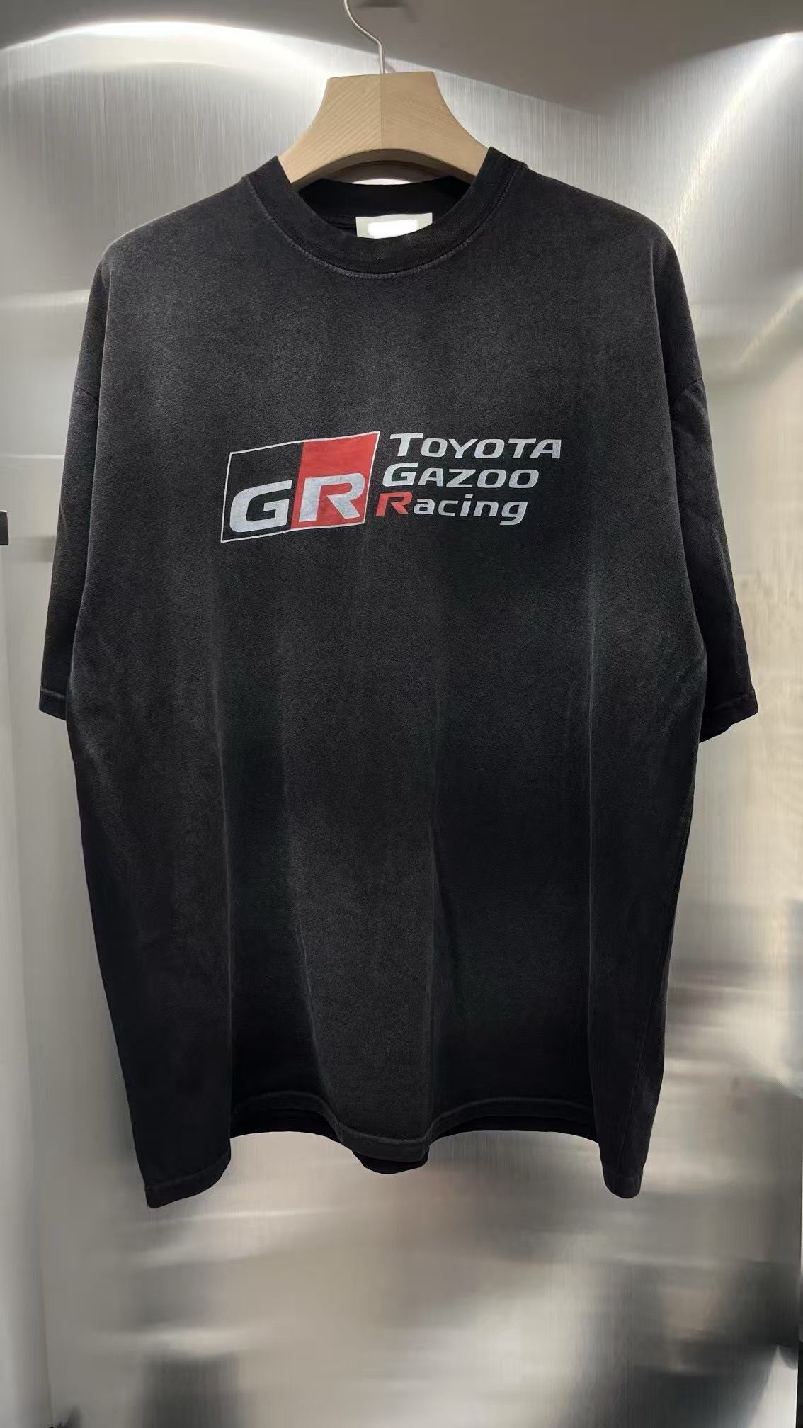 洗水英文字圖案短袖Tee T5732