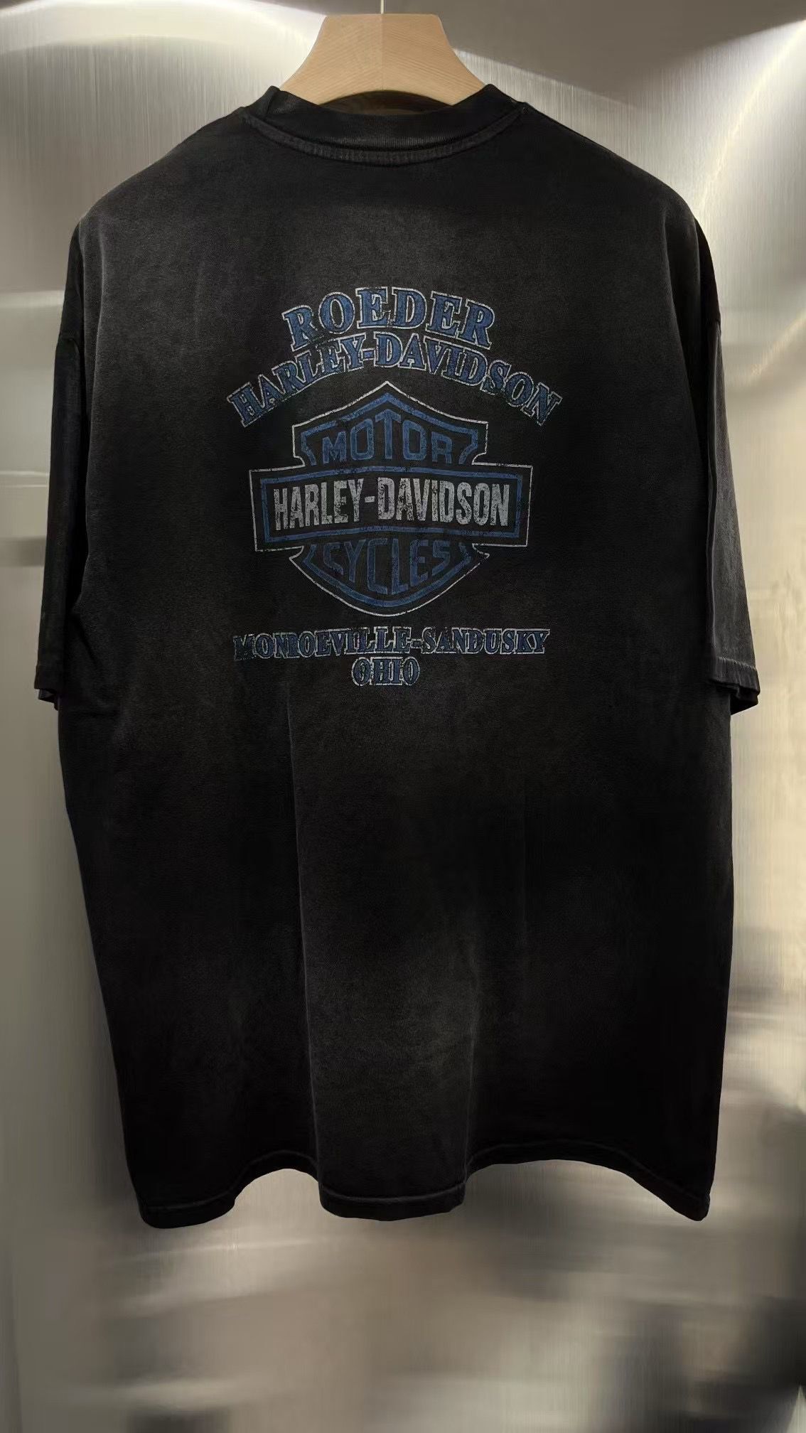 洗水英文字圖案短袖Tee T5733