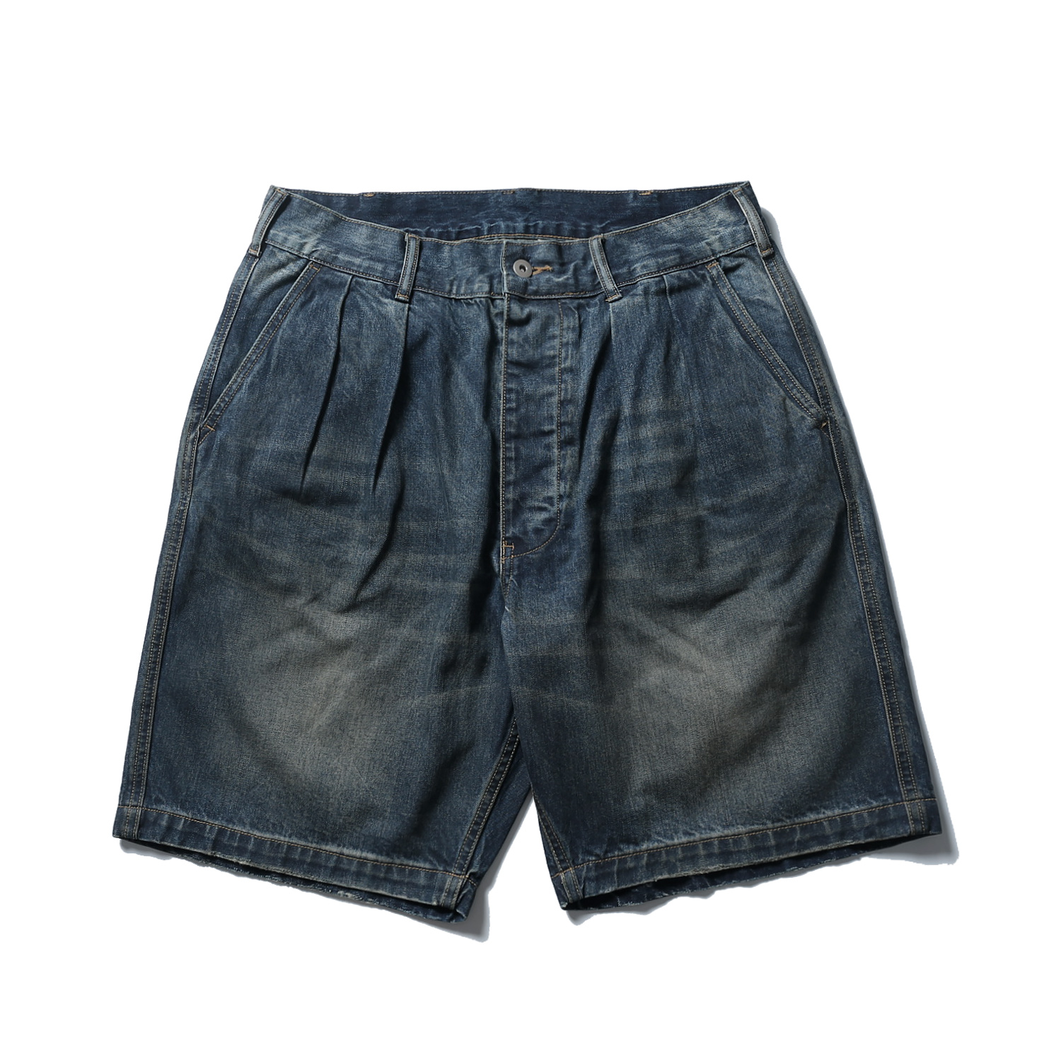 Madness 日係水洗做舊牛仔短褲