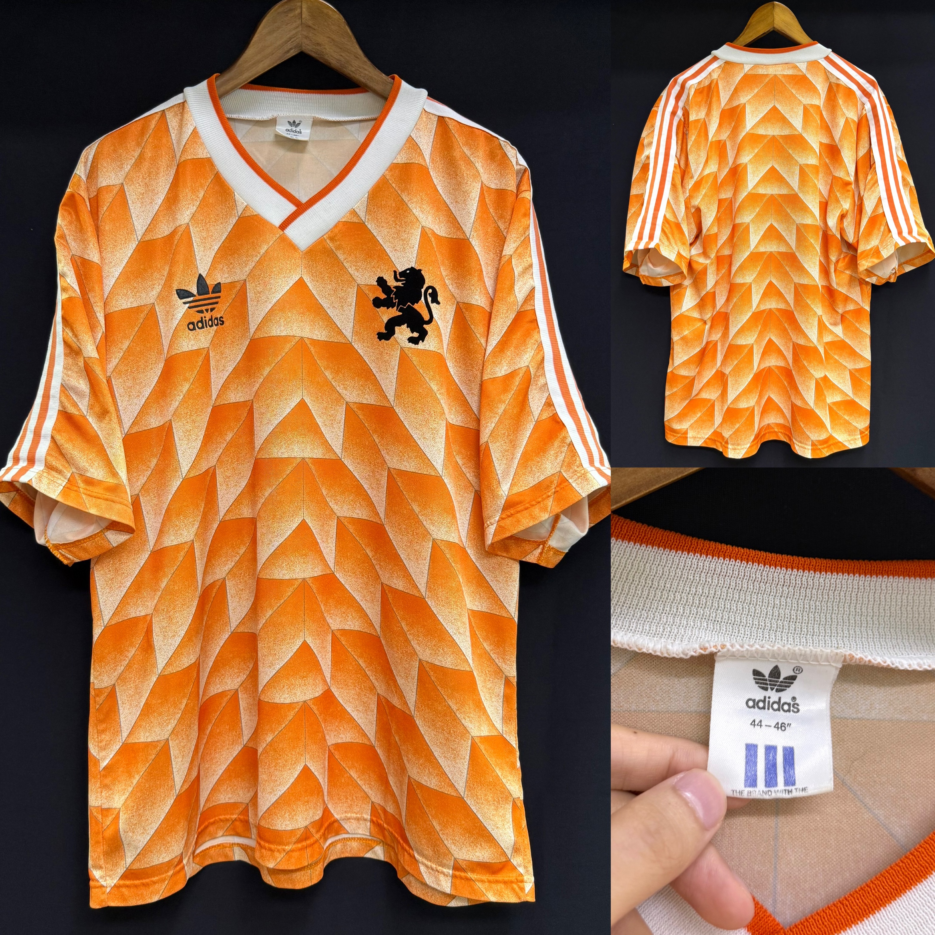 荷蘭 1988 Adidas 主場球衣