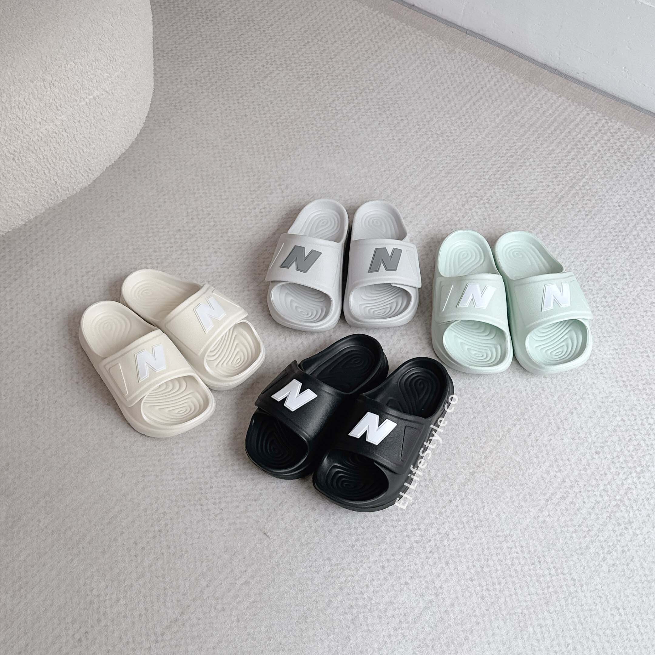 NEW BALANCE NB 202XA 防水 魔鬼氈 防水拖鞋 淺灰 黑白 蘋果綠 淡黃 女鞋 / 調貨