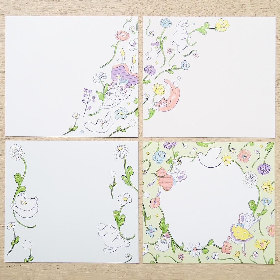 北澤平祐_風中精靈 120枚便條本 memo｜日本表現社