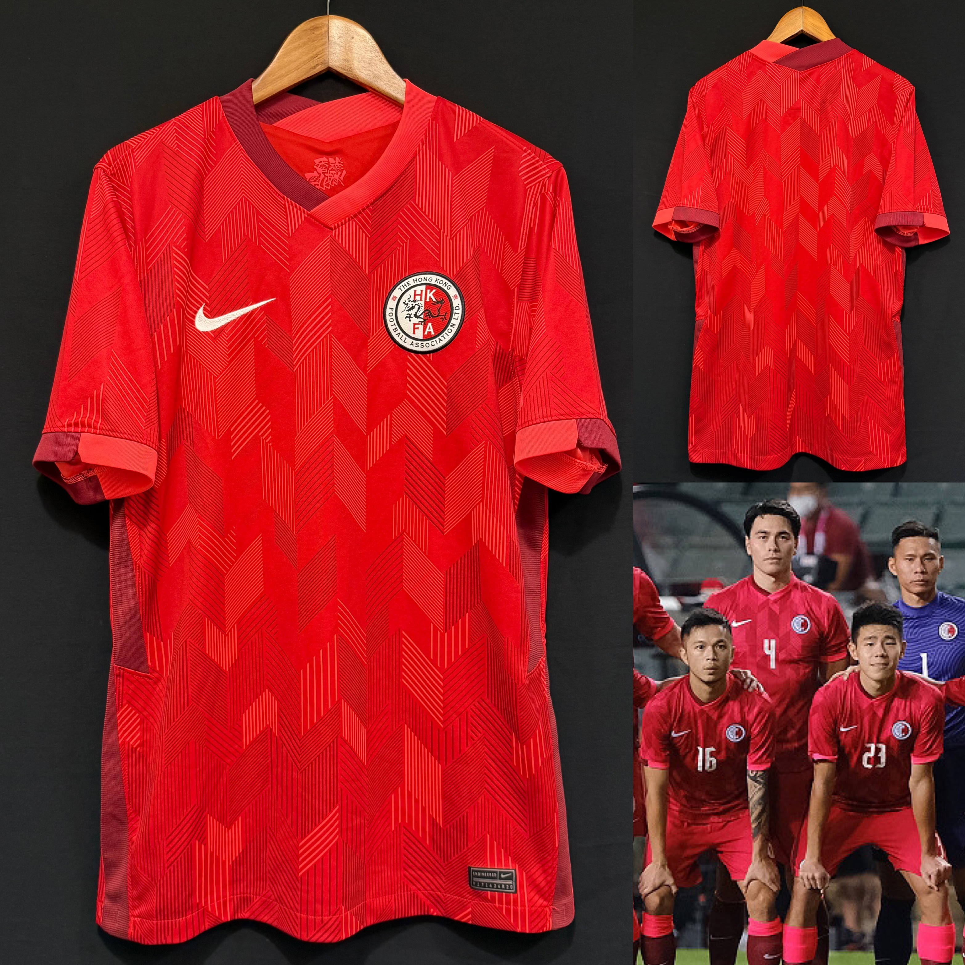 Hong Kong Football Team 2020-2022 Nike Home Shirt