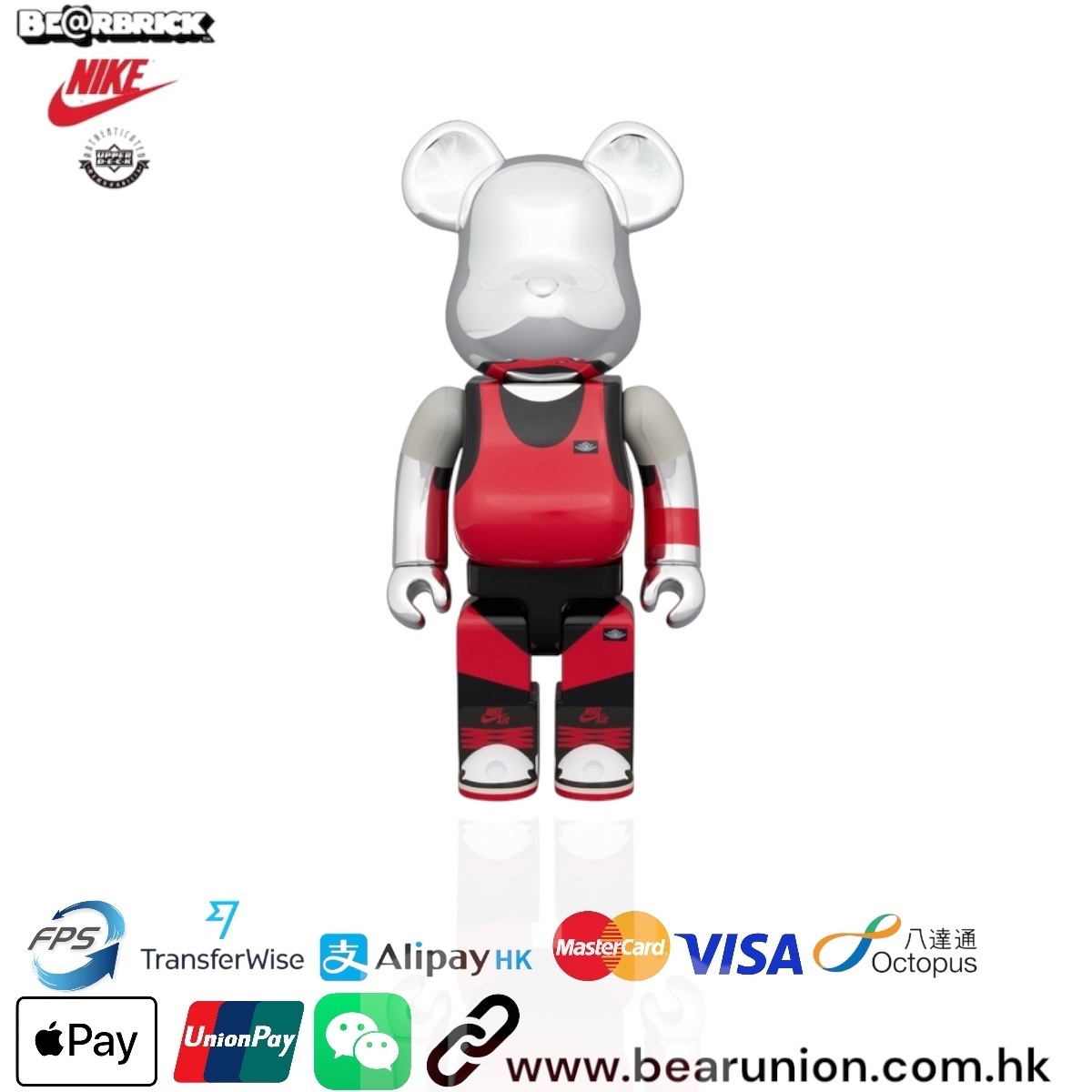 🎏預訂🎏Bearbrick 400% Michael Jordan1985 AIR JORDAN "PLAYGROUND