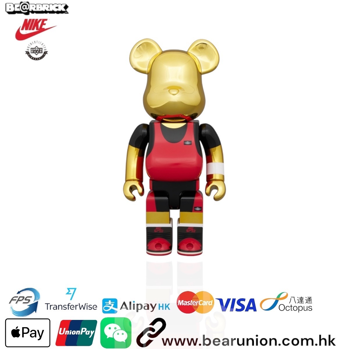 BE@RBRICK Michael Jordan1985 JORDAN 400％ Bearbrick Michael Jordan 1985 Rookie Jersey 100% & 400% Set