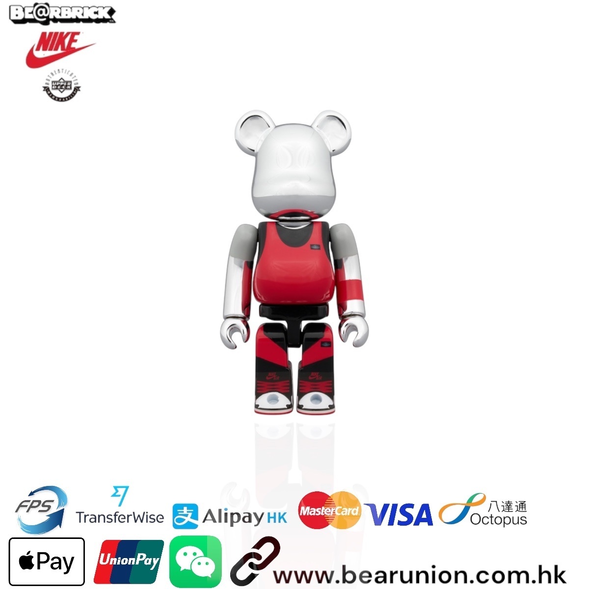 🎏預訂🎏 Bearbrick 100% Michael Jordan1985 AIR JORDAN "PLAYGROUND