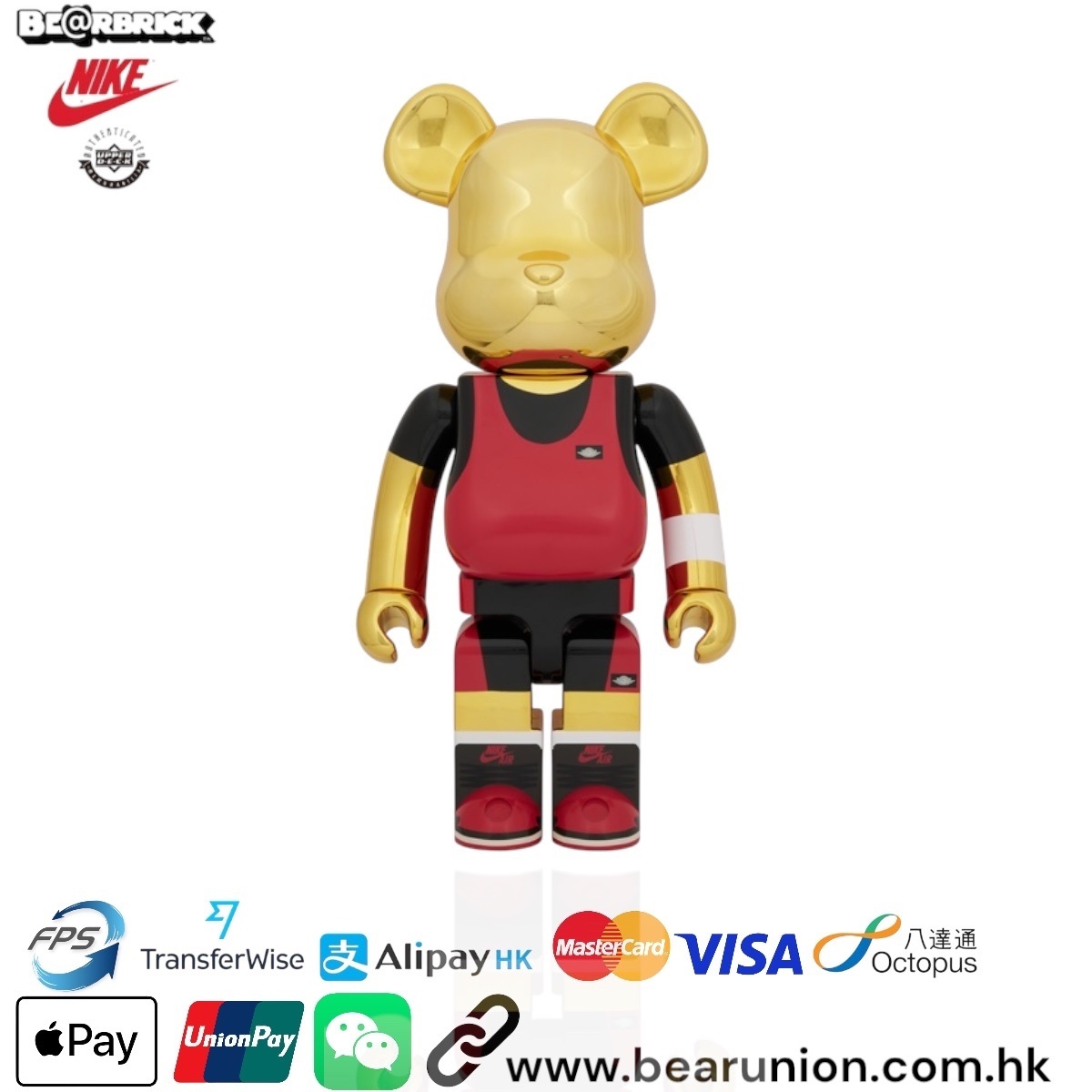 🎏預訂🎏Bearbrick 1000% Michael Jordan1985 AIR JORDAN