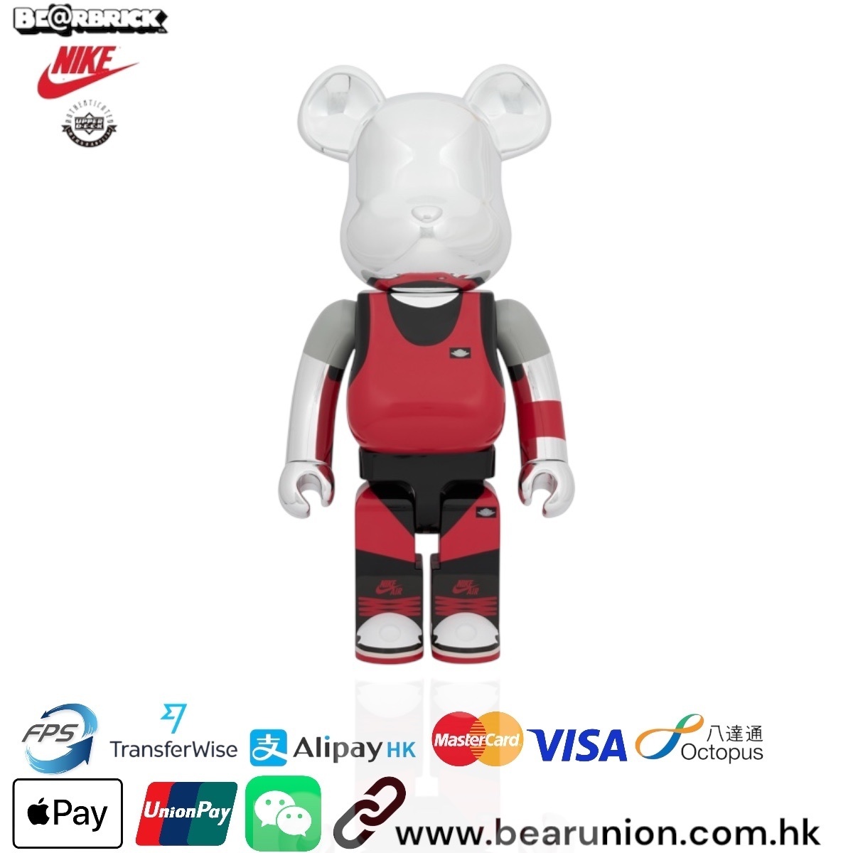 🎏預訂🎏 Bearbrick 1000% Michael Jordan1985 AIR JORDAN "PLAYGROUND