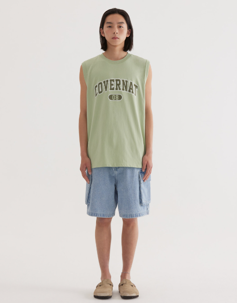 COVERNAT Arch 08 標誌無袖   JUN25