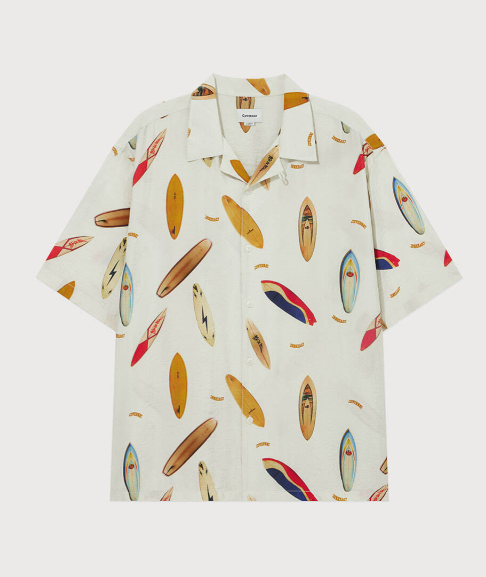 COVERNAT  夏威夷 Half-Shirt 象牙色衝浪板  JUN25