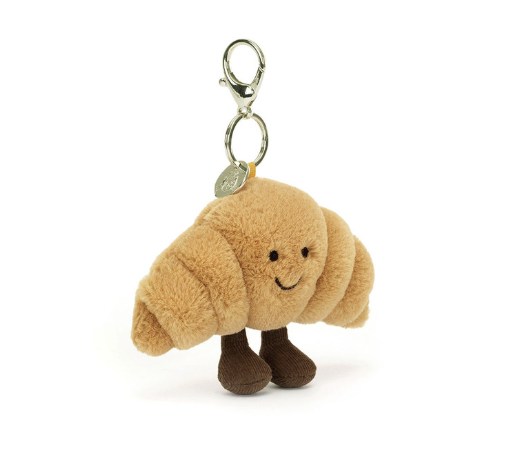 JellyCat 牛角麵包 掛飾 鑰使圈