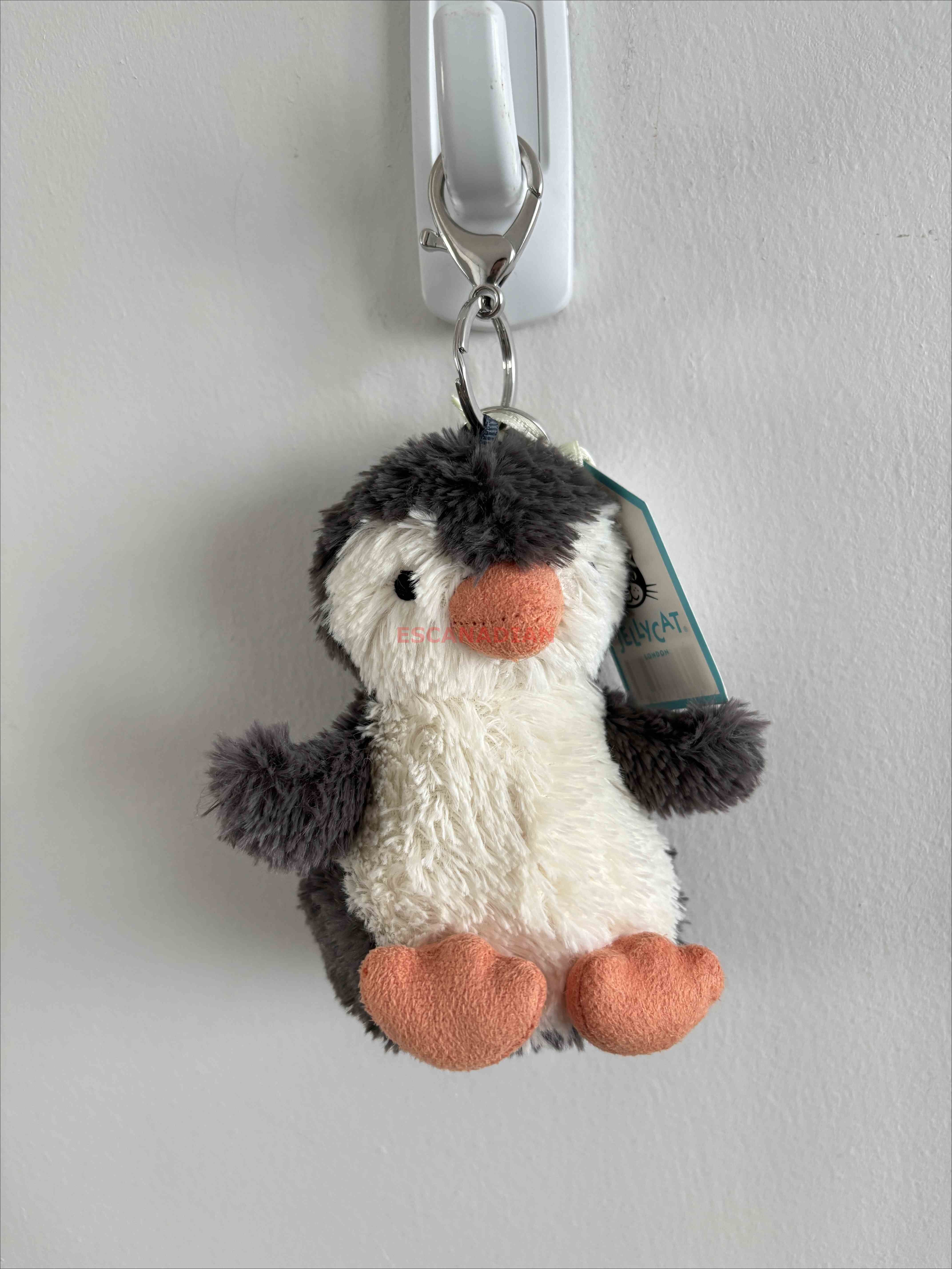 JellyCat 企鵝 掛飾 鑰使圈