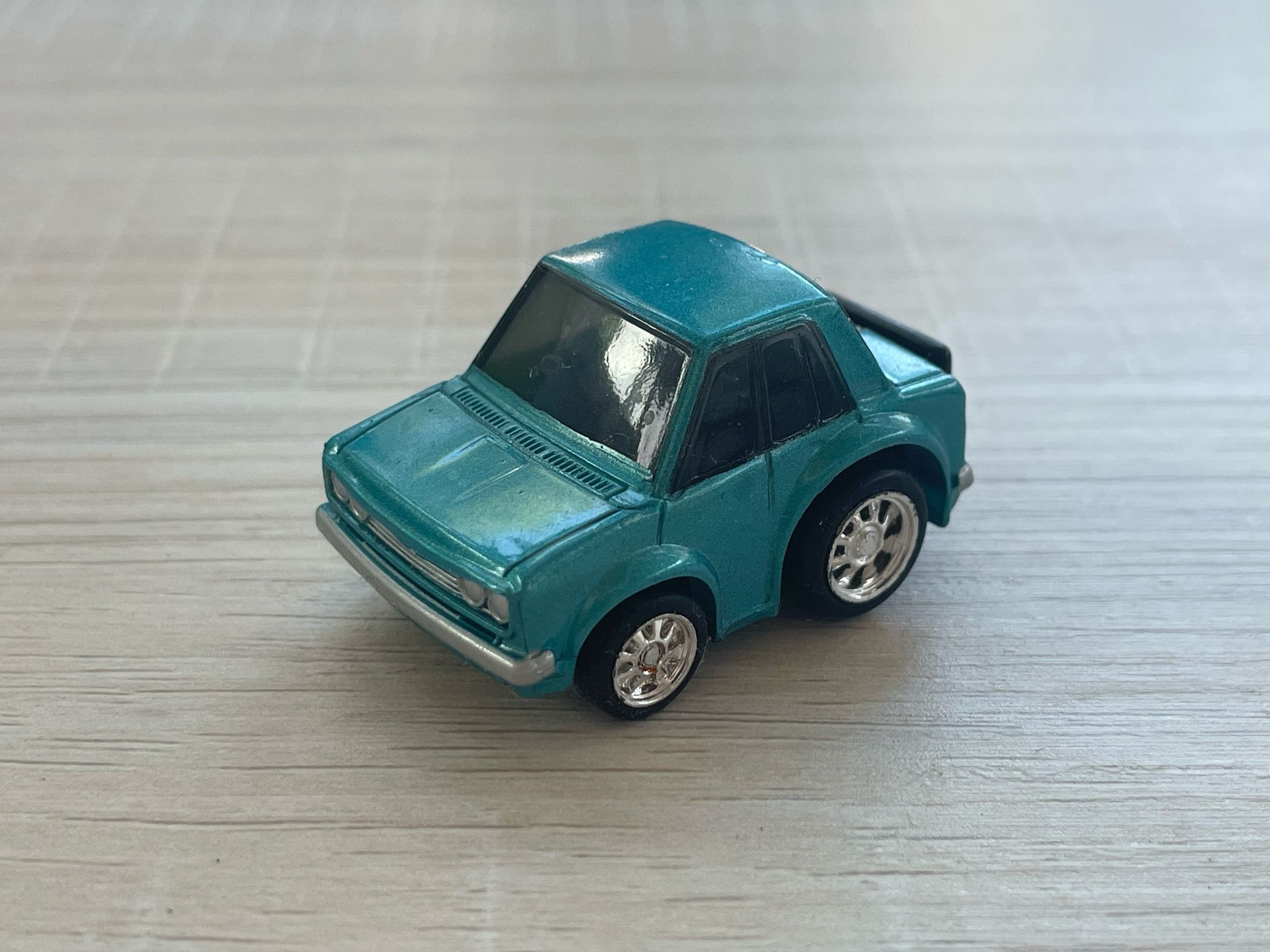 CHORO Q CHIBIKKO DATSUN BLUEBIRD 510 GREEN