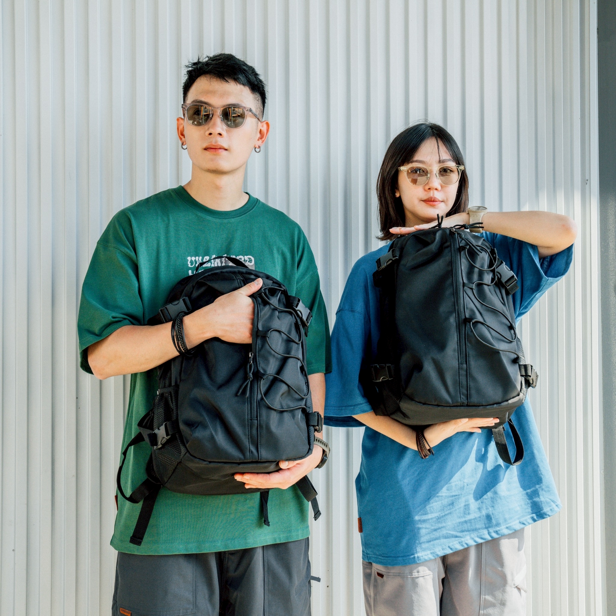 #預購 SBG 尼龍防潑水後背包 黑 9319