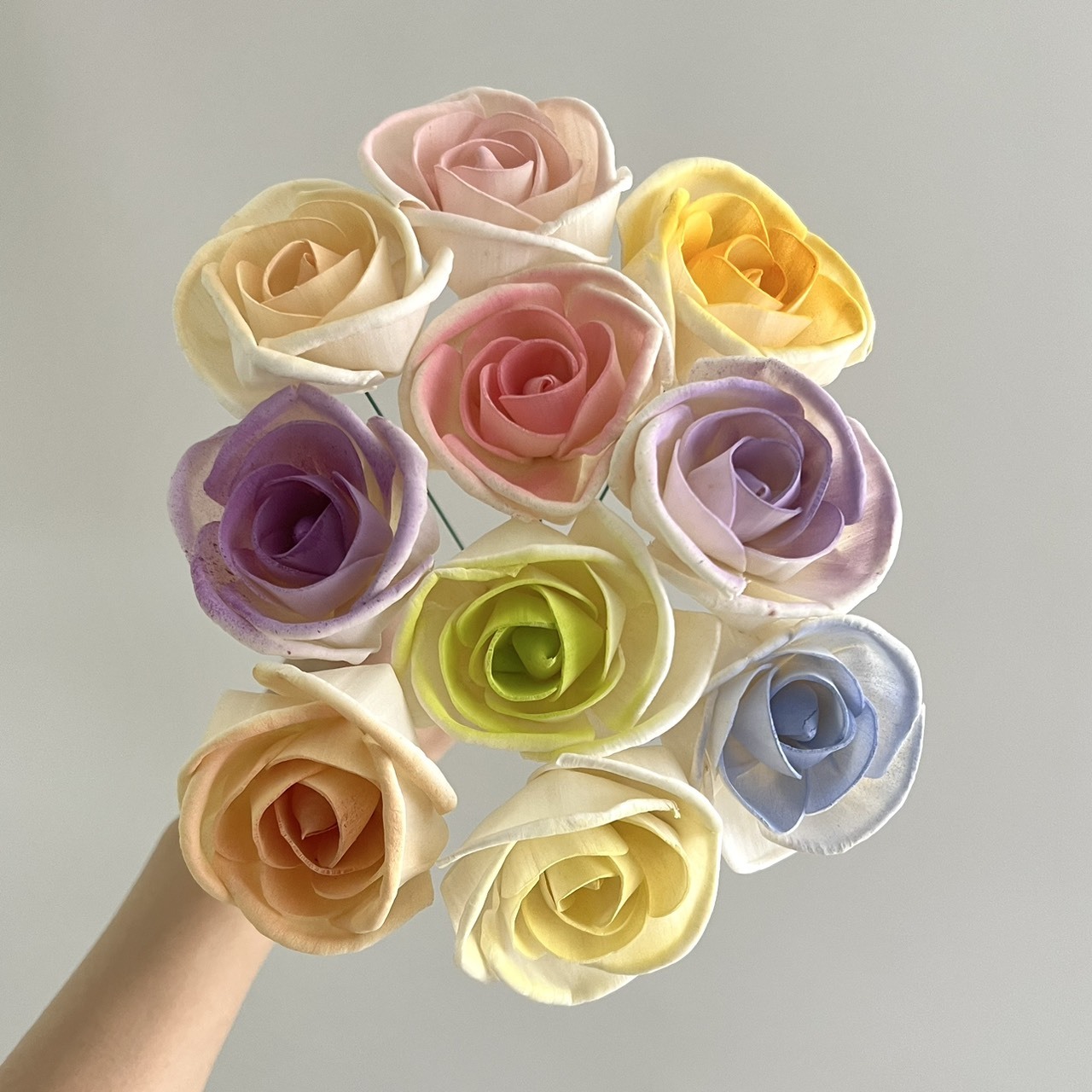 越南索拉花 薔薇玫瑰 4CM<十支一把>