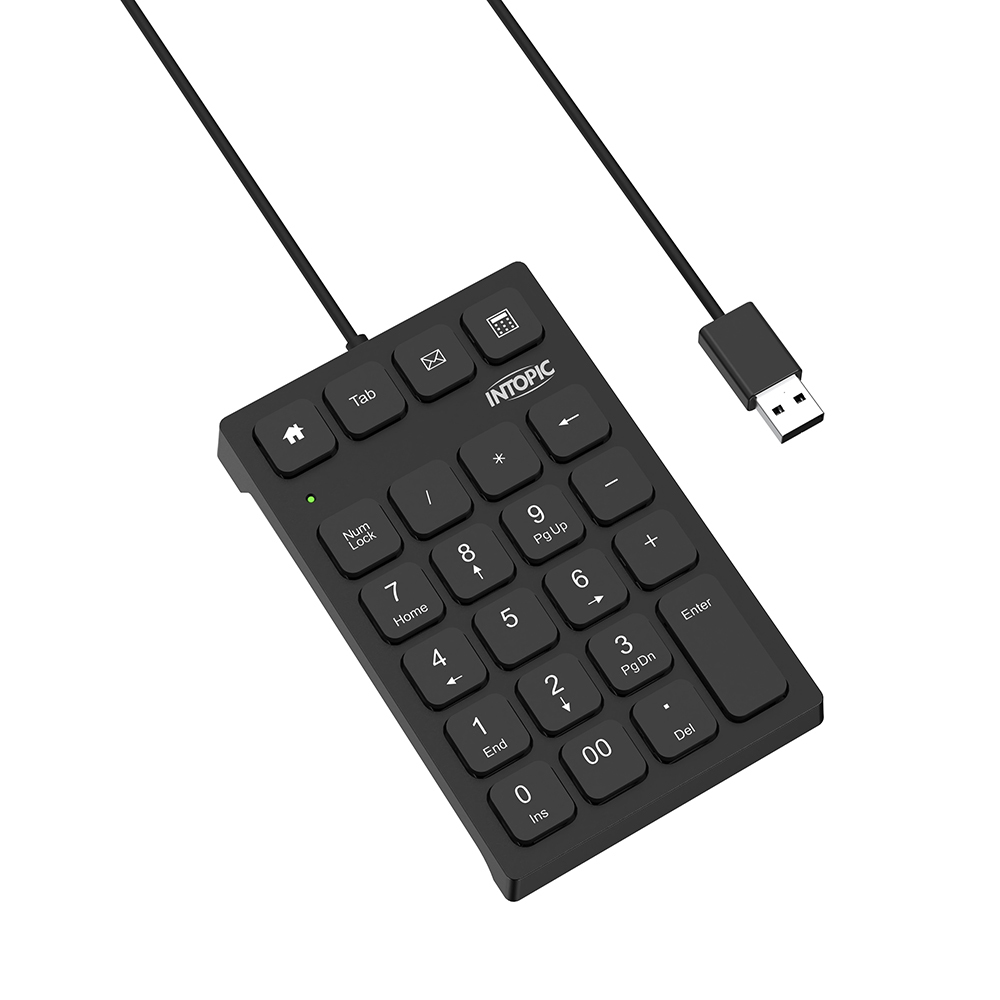 USB有線數字鍵盤 KBD-N108