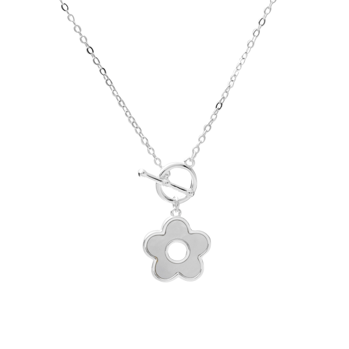 平價飾品,純銀,花,項鍊