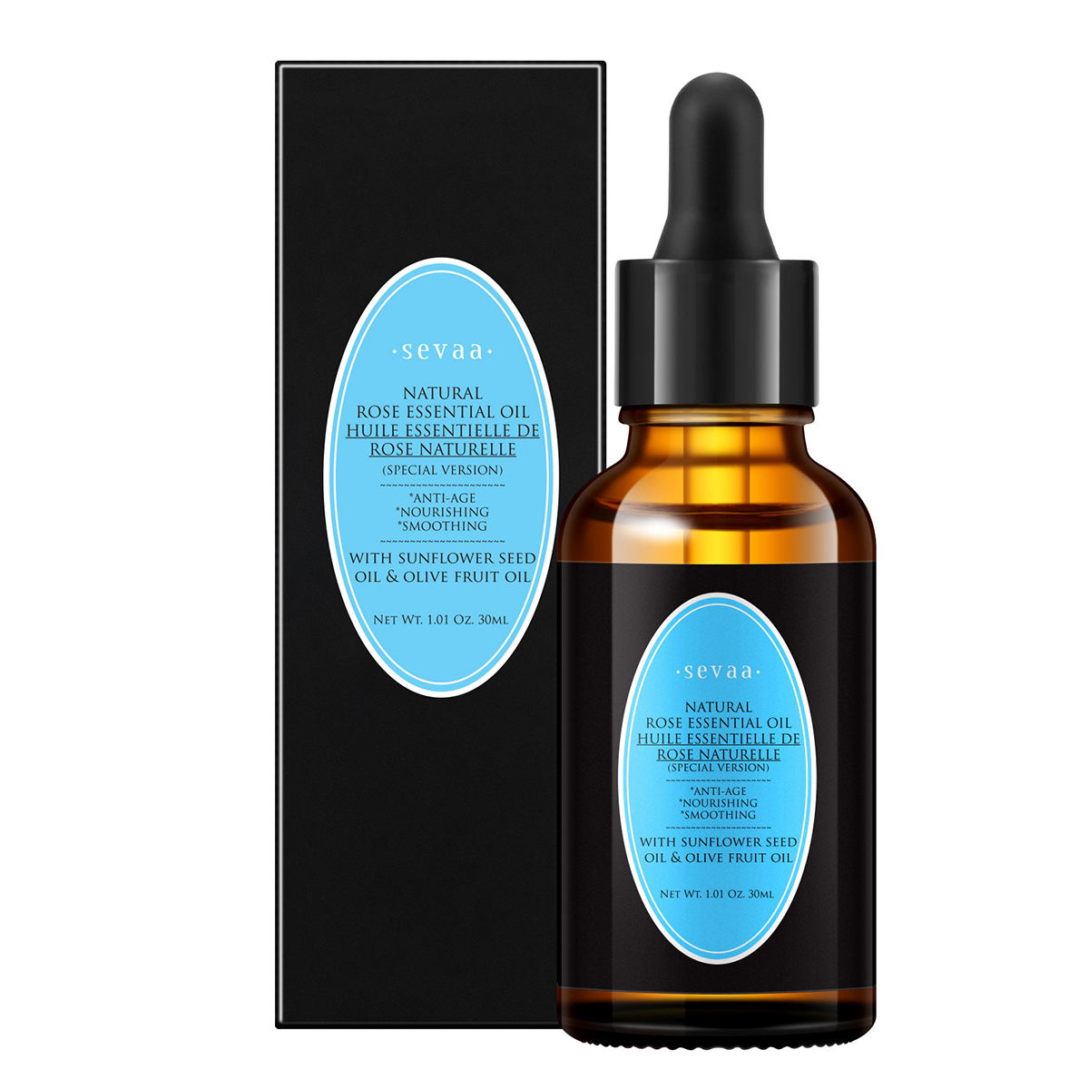 SEVAA【★滋潤抗衰老】玫瑰複方精華油(30毫升)【原装正品行貨】