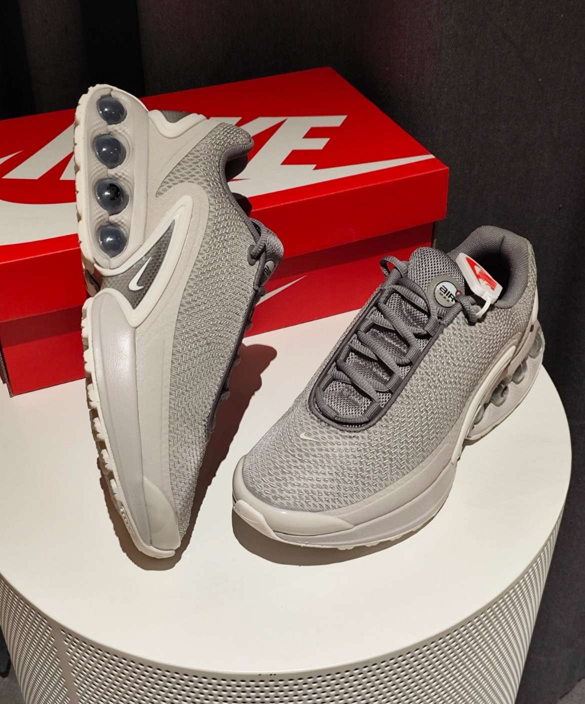 男鞋 NIKE AIR MAX DN 'limestone' 灰 復古 氣墊 低筒 運動 休閒鞋【DV3337-014】