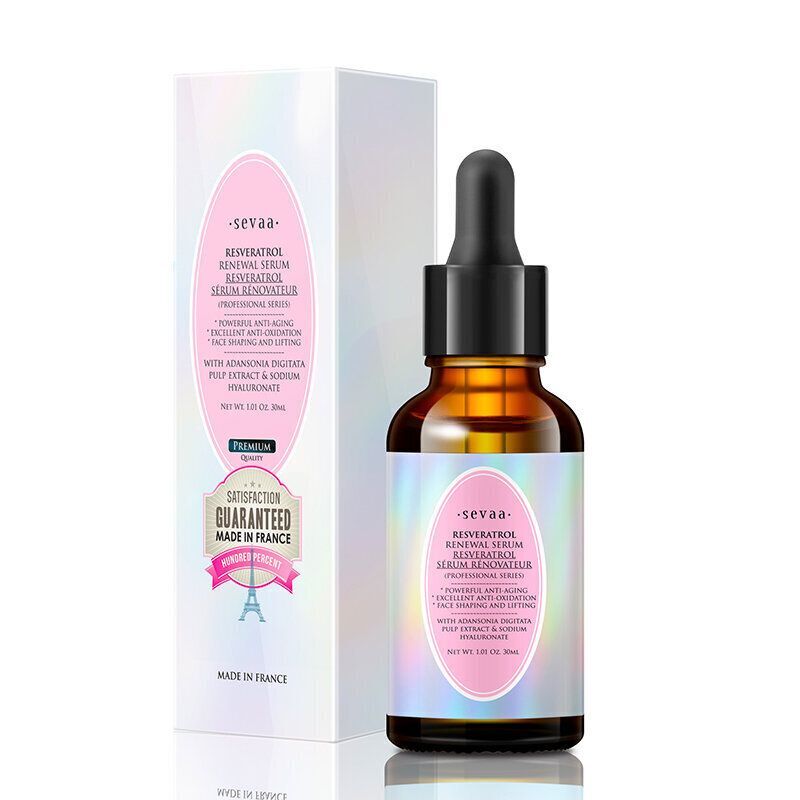 SEVAA⭐高效抗氧抗衰老⭐法國白藜蘆醇+猴麵包樹果肉抗糖凍齡精華(30毫升)【原装正品行貨】