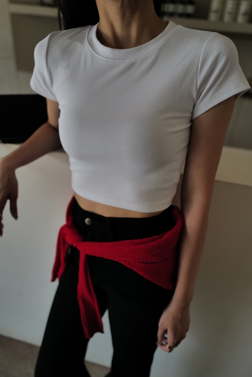 短版歐美合身上衣*4色