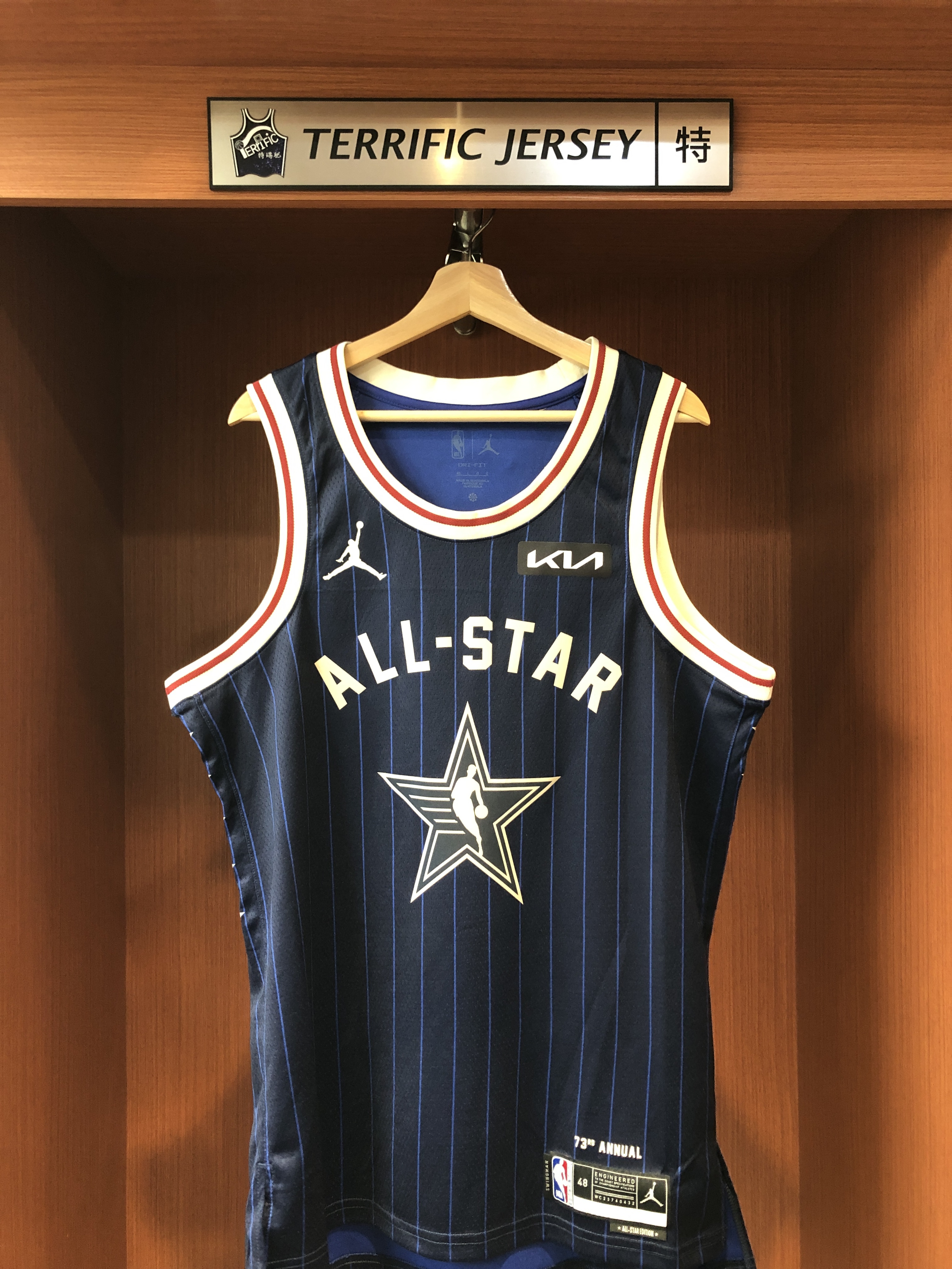 NBA球衣 Trae Young 23-24 明星賽 深藍 All Star Jordan Swingman 球迷版 熱轉印 全新