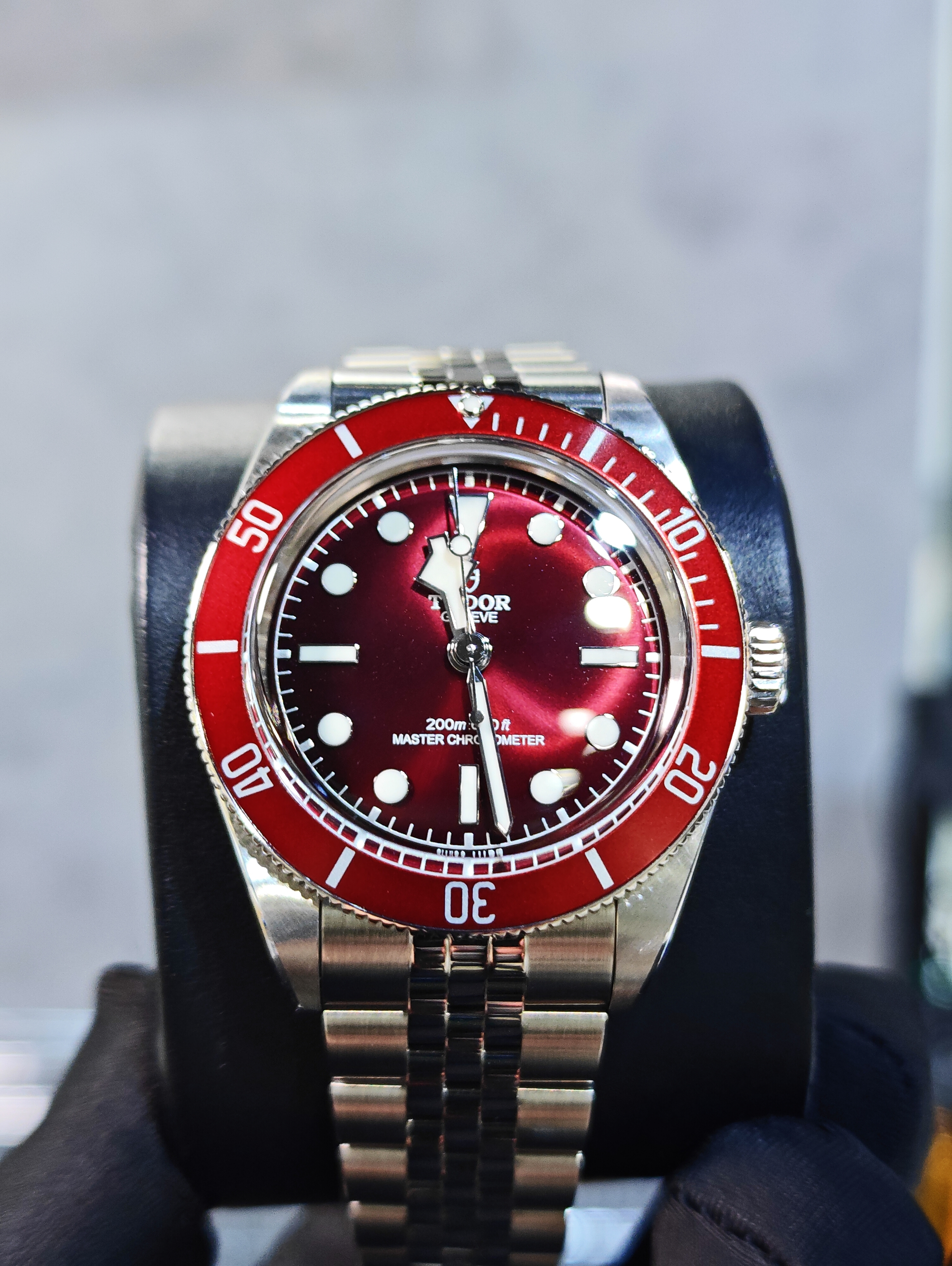 BRAND NEW TUDOR M7939A1A0RU-0001 BLACK BAY 58 GMT BURGUNDY DIAL STEEL 39mm