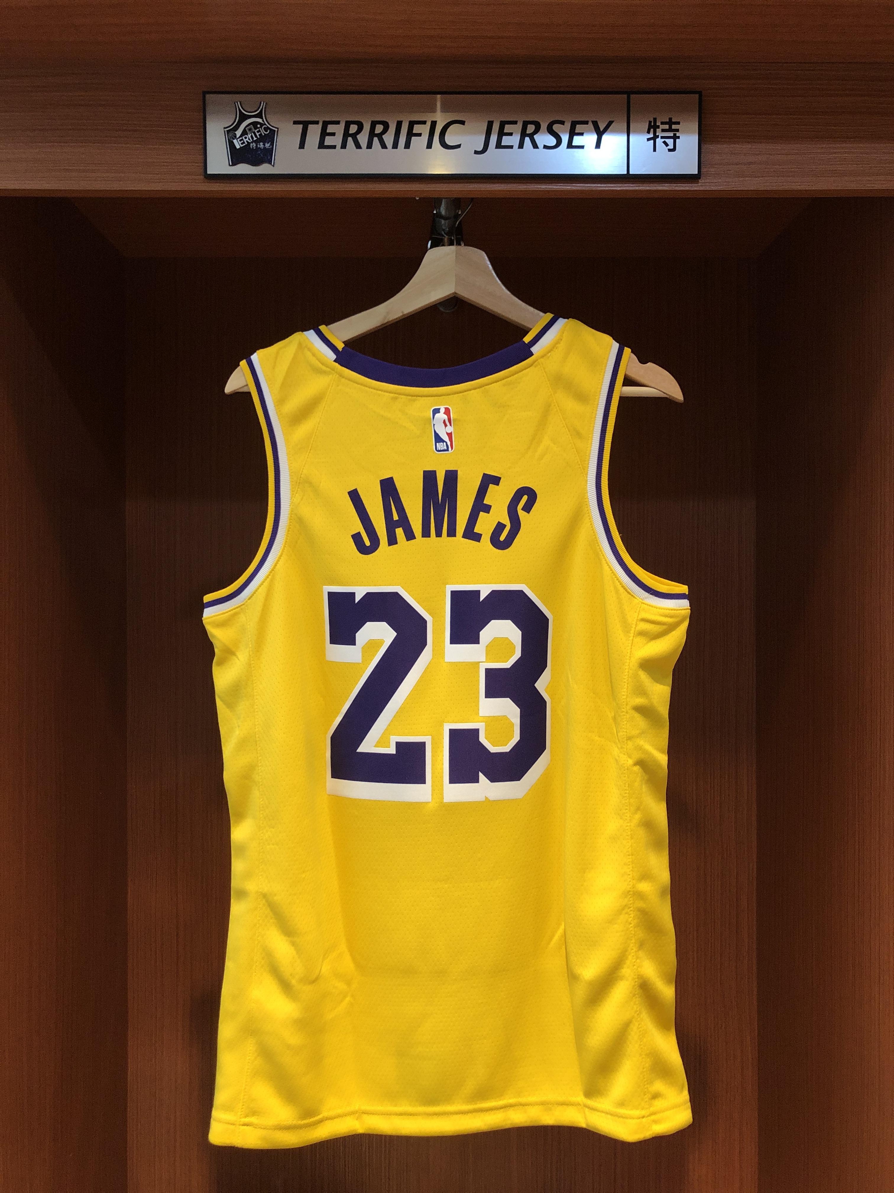 NBA球衣 Lebron James 洛杉磯湖人黃 舊版 Icon Nike Swingman 球迷版 熱轉印 全新