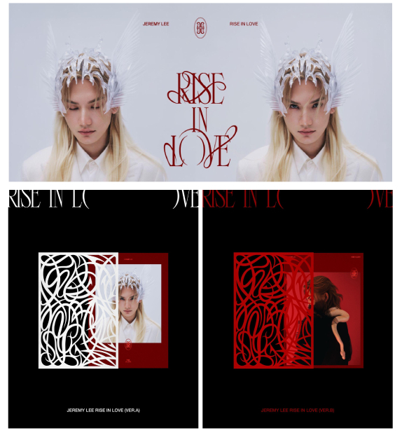Jeremy 李駿傑 - RISE IN LOVE (CD) 2 versions (WHITE/RED)