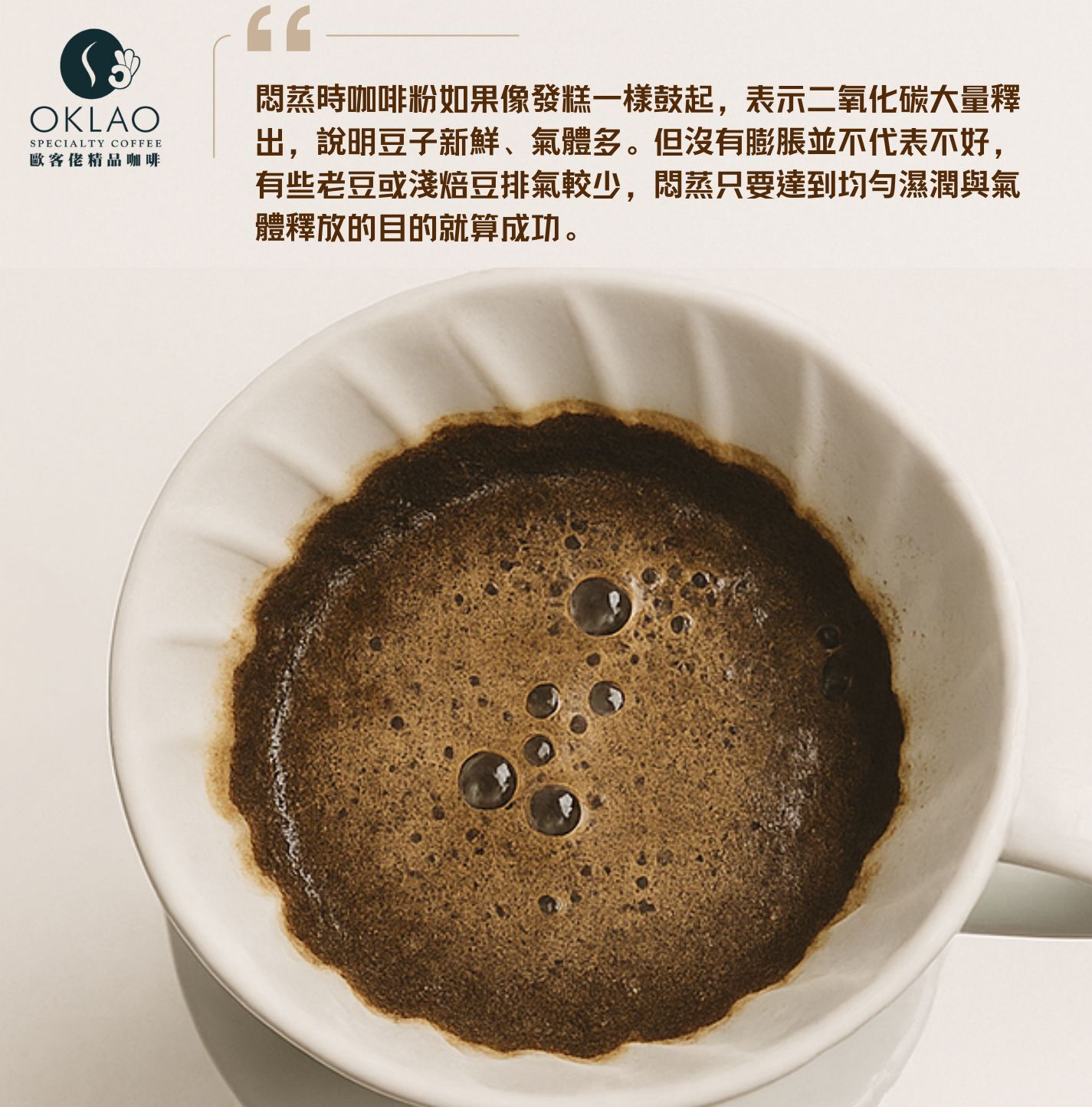 咖啡悶蒸 手沖悶蒸 咖啡悶蒸該怎麼做 咖啡悶蒸的好壞怎麼判斷 為什麼悶蒸很重要 什麼是悶蒸 精品咖啡 為什麼手沖咖啡要悶蒸 掛耳咖啡 咖啡禮盒