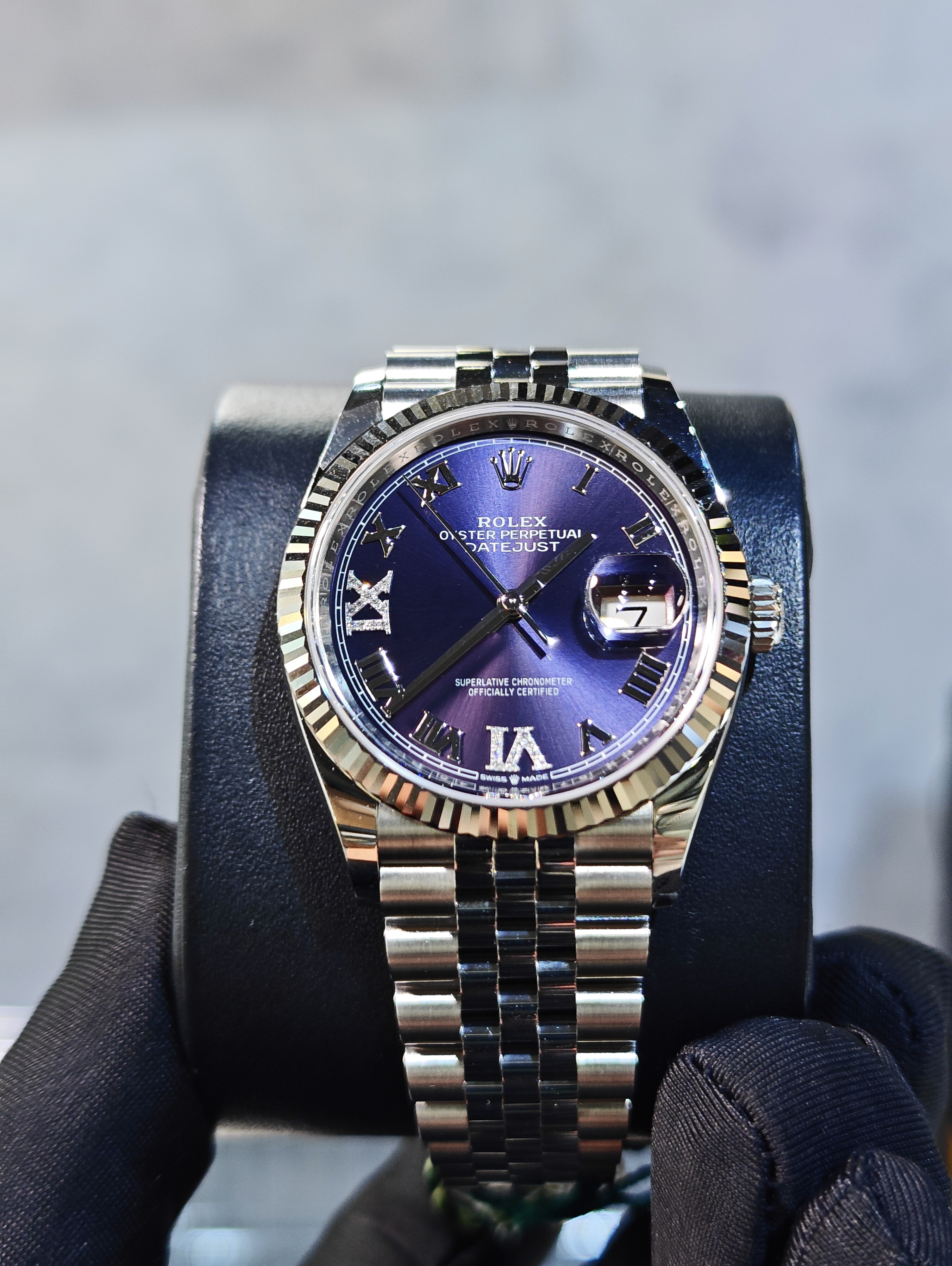 レパルテ　love rule 126234 | ROLEX PURPLE ROMAN NUMERALS DATEJUST 36